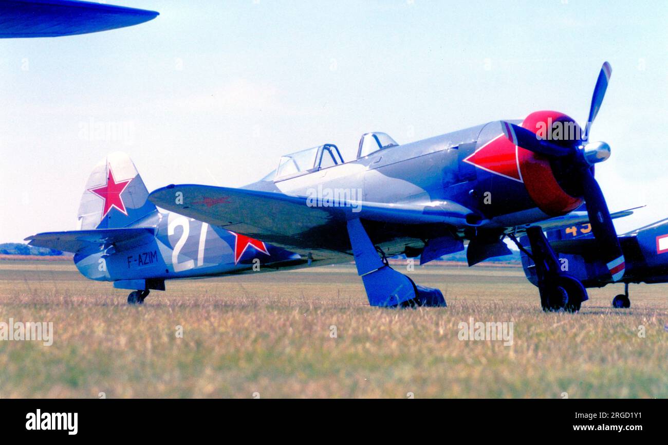 Aero C.11 F-AZIM (msn 9/04623), Duxford, 8. Juli 2000. Stockfoto