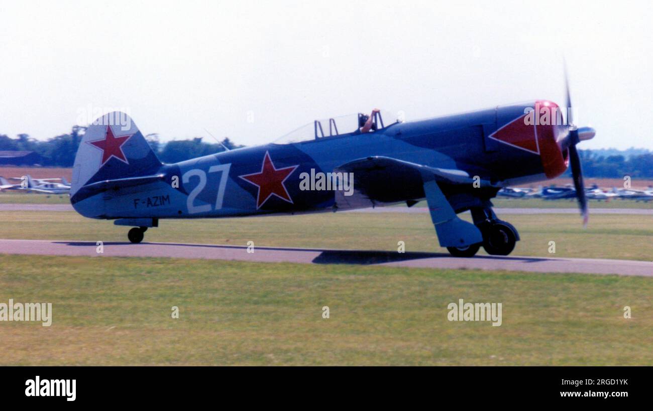 Aero C.11 F-AZIM (msn 9/04623), Duxford, 8. Juli 2000. Stockfoto