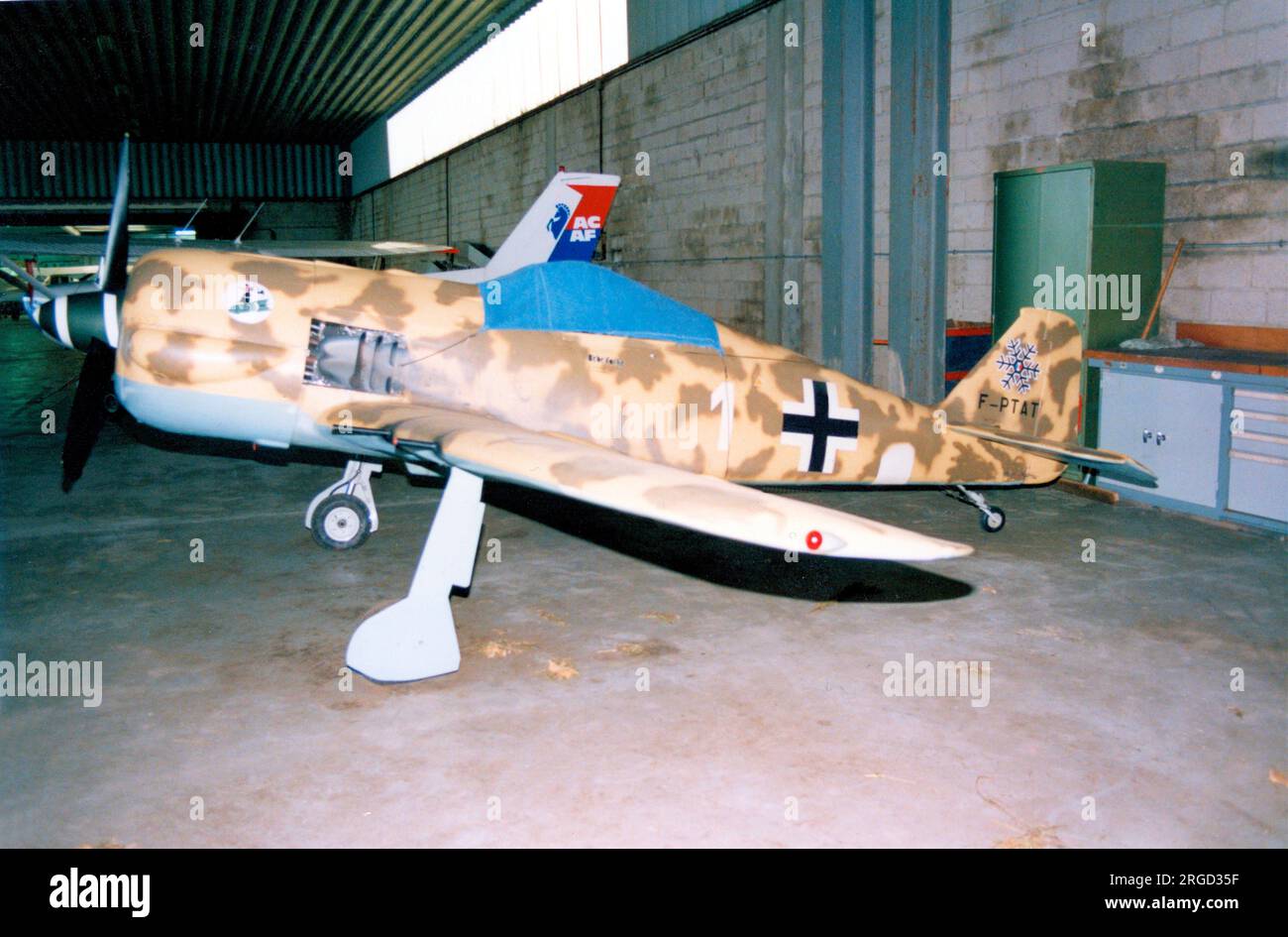 W.A.R. Focke-Wulf 190 F-PTAT (msn 117) Stockfoto
