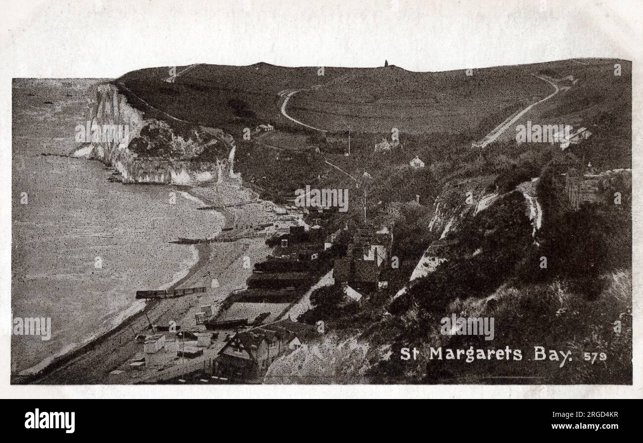 St. Margaret's Bay, Kent. Stockfoto