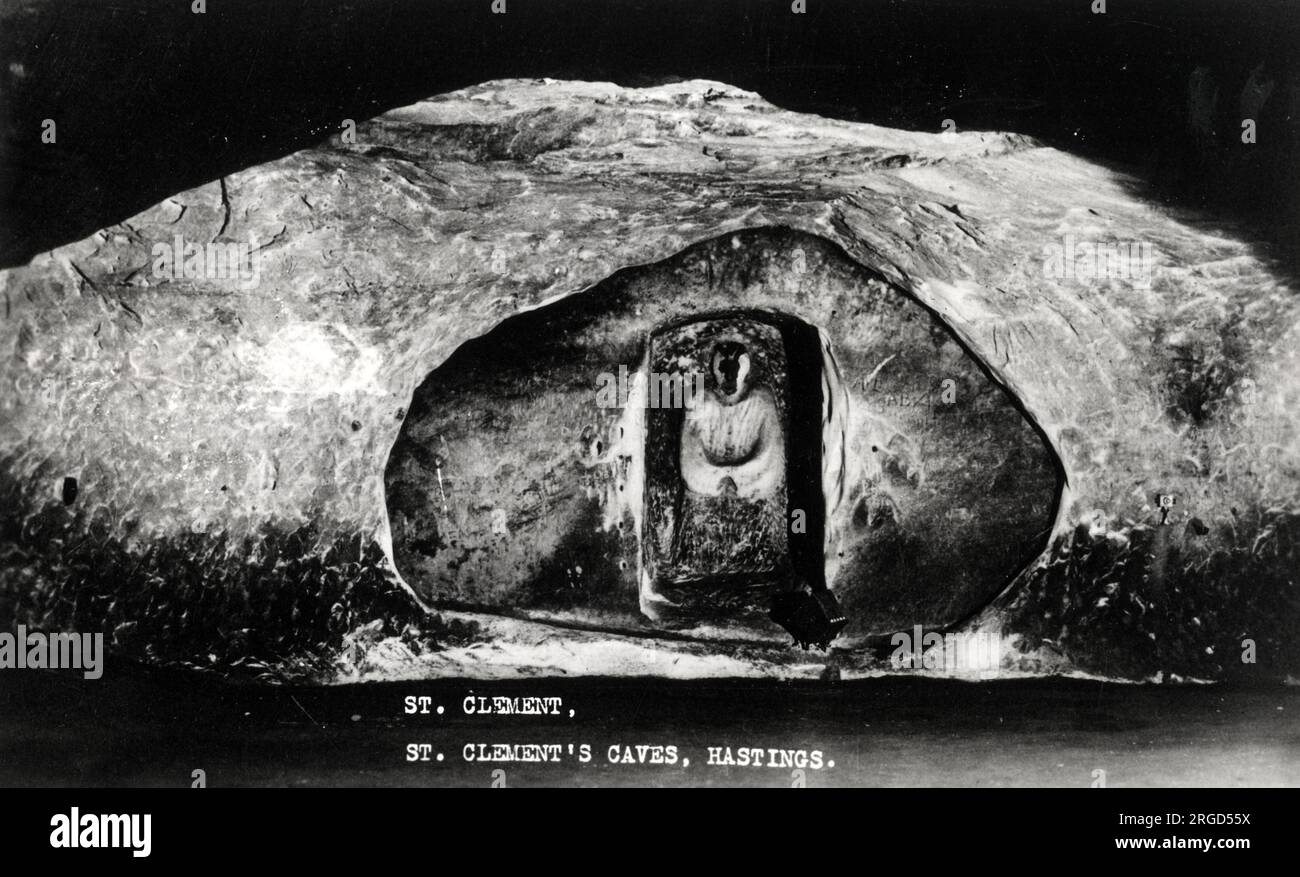 St. Clement, St. Clement's Caves, Hastings, Sussex Stockfoto