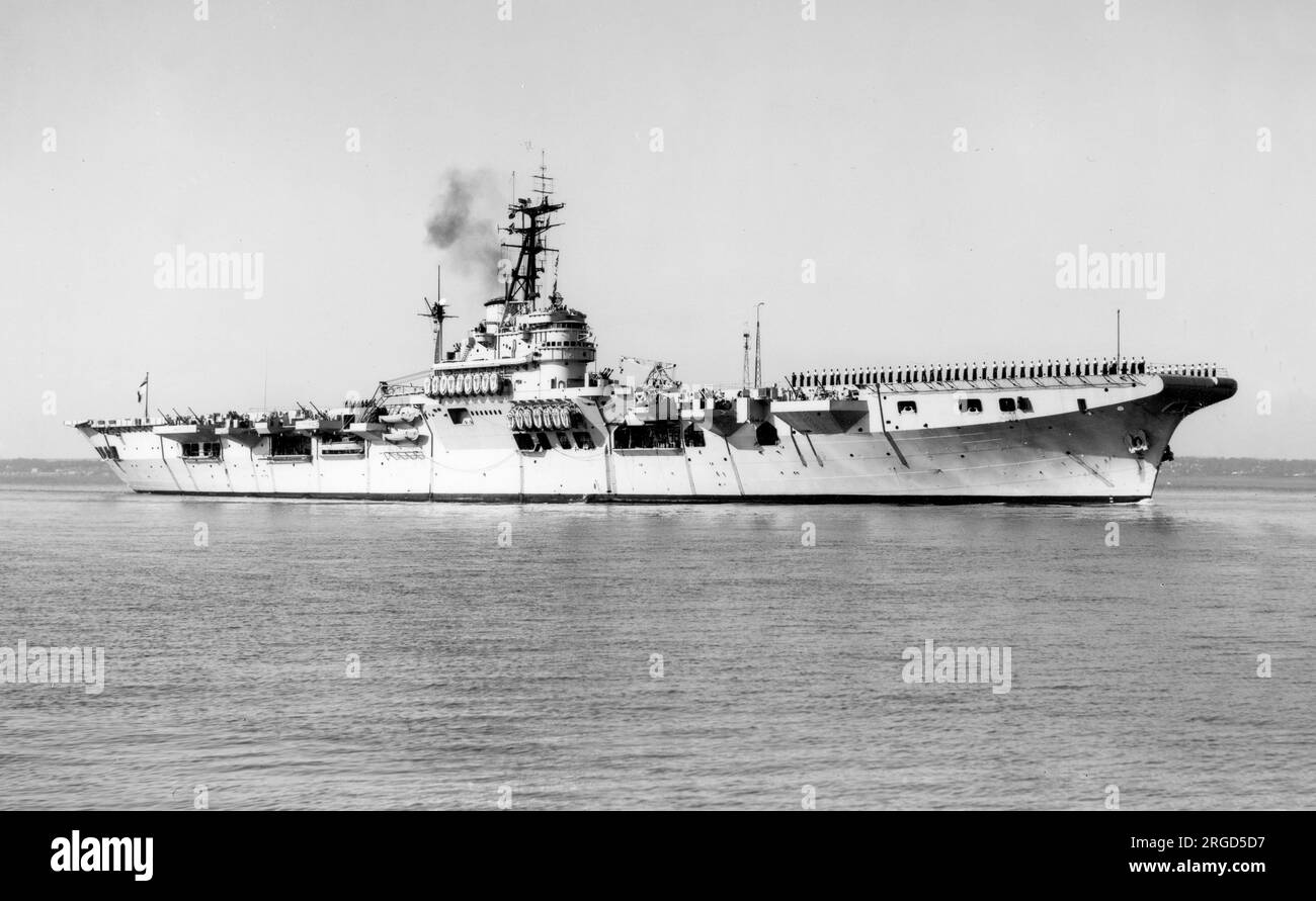 Hms triumph royal navy schiff SchwarzweißStockfotos und bilder Alamy