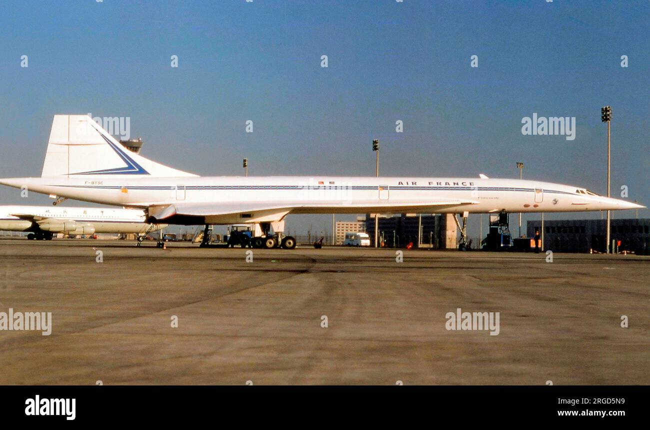 BAC/Aerospatiale Concorde 101 F-BTSC (msn 203) Stockfoto