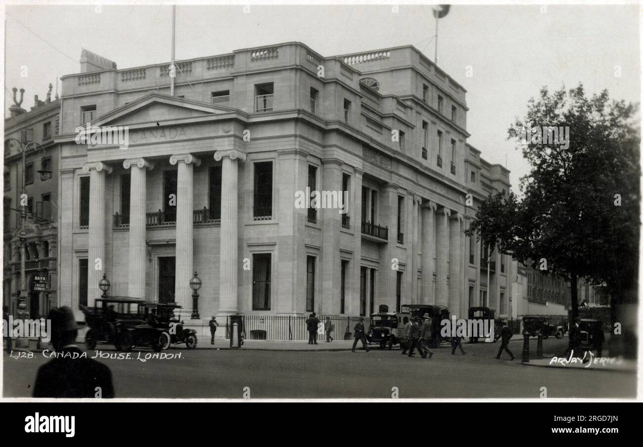 Canada House, Trafalgar Square, London Stockfoto