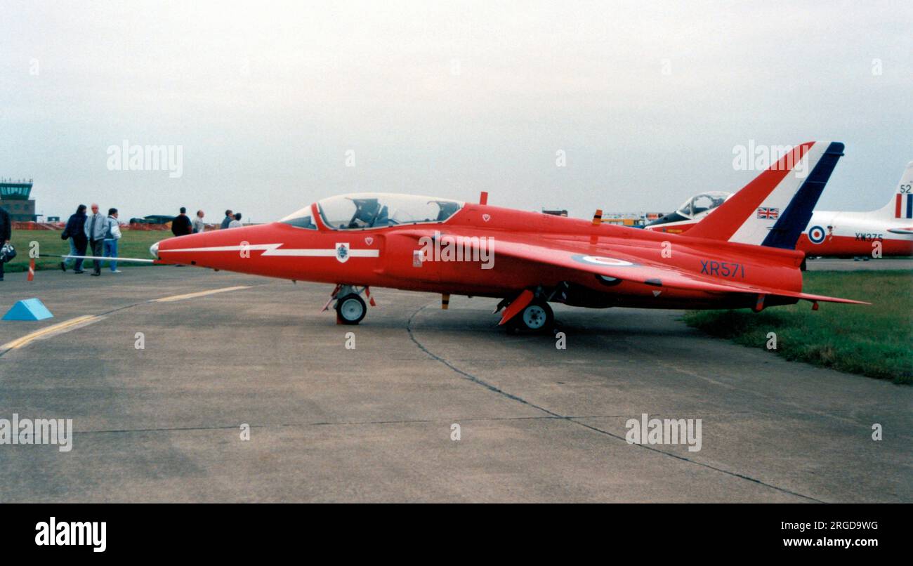 Hawker Siddeley Gnat T.1 XR571 (msn FL561). Stockfoto