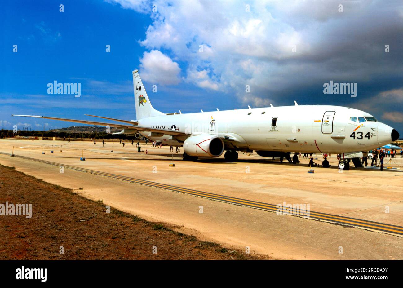 Marine der Vereinigten Staaten – Boeing P-8A Poseidon 168434 (msn 40814/4099) Stockfoto