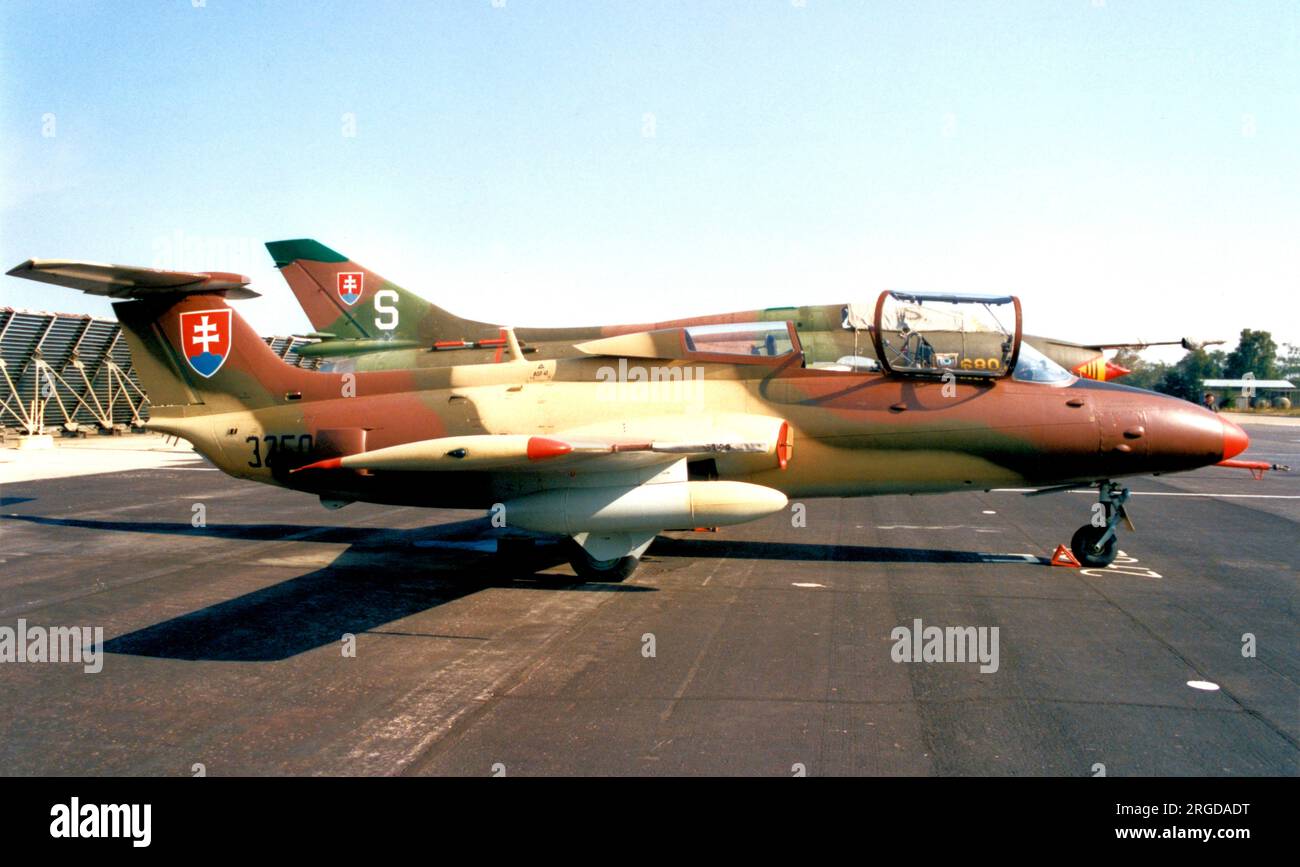 Slowakische Luftwaffe – Aero L-29 Delfin 3250 (msn 993250) Stockfoto