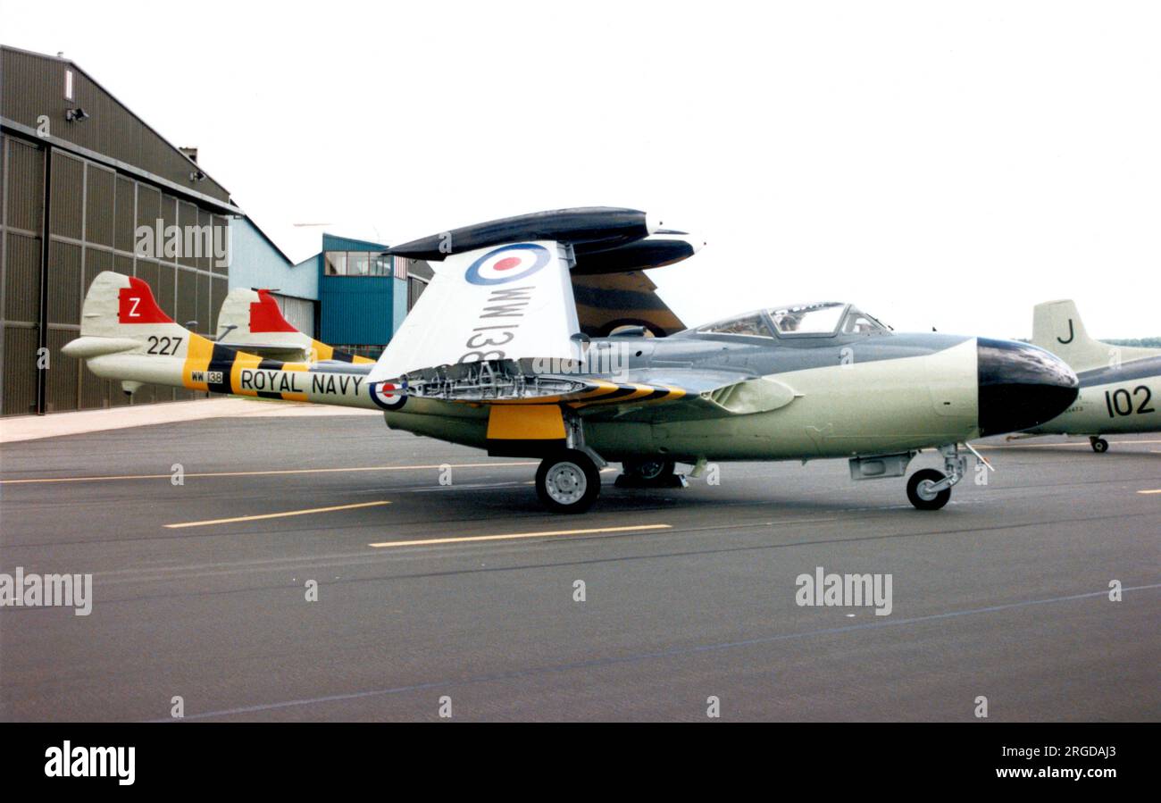 De Havilland DH.112 Sea Venom F.A.W.21 WW138 (msn 12712),. Stockfoto