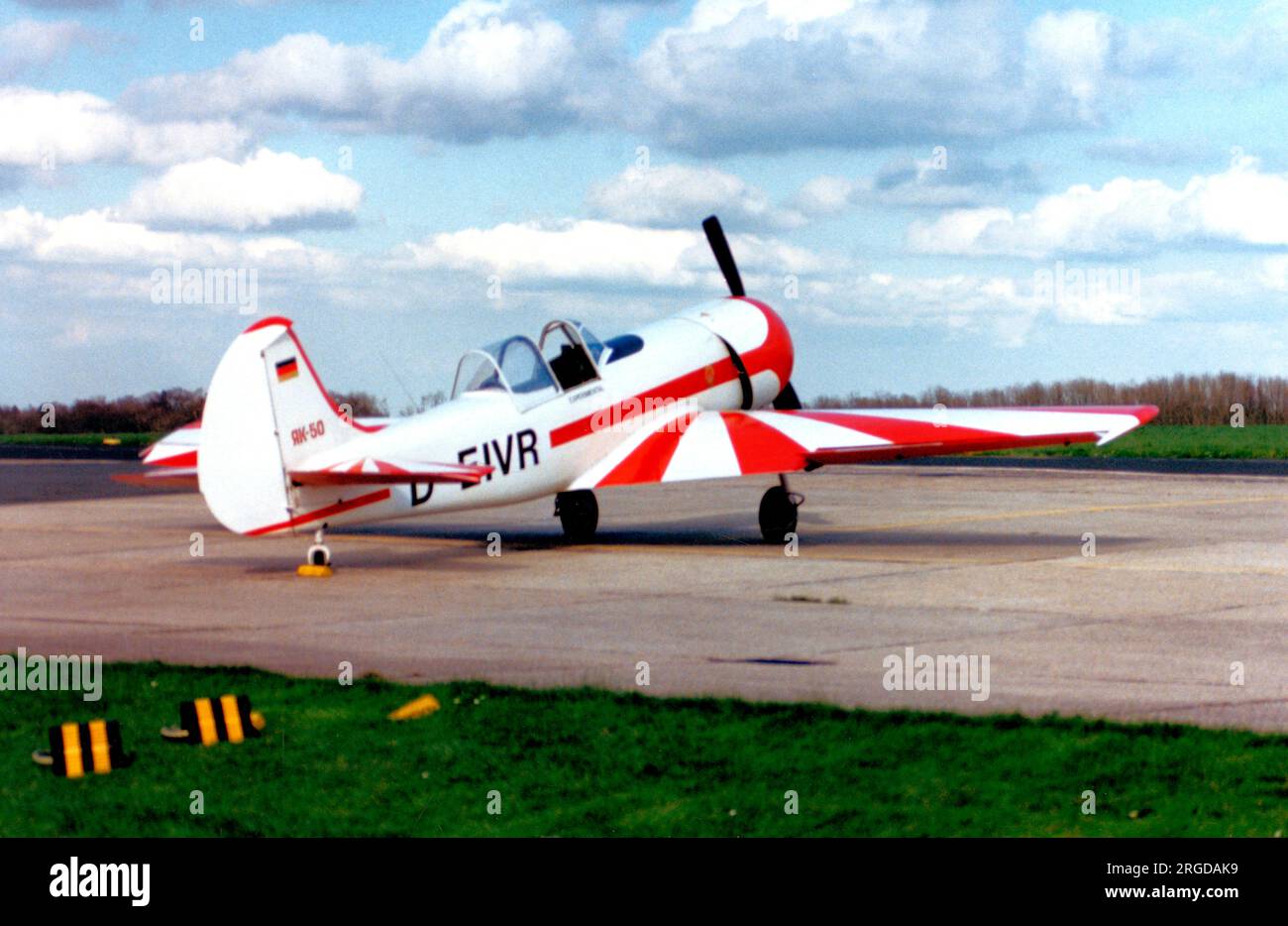 Yakovlev Yak-50 D-EIVR (msn 791502) Stockfoto