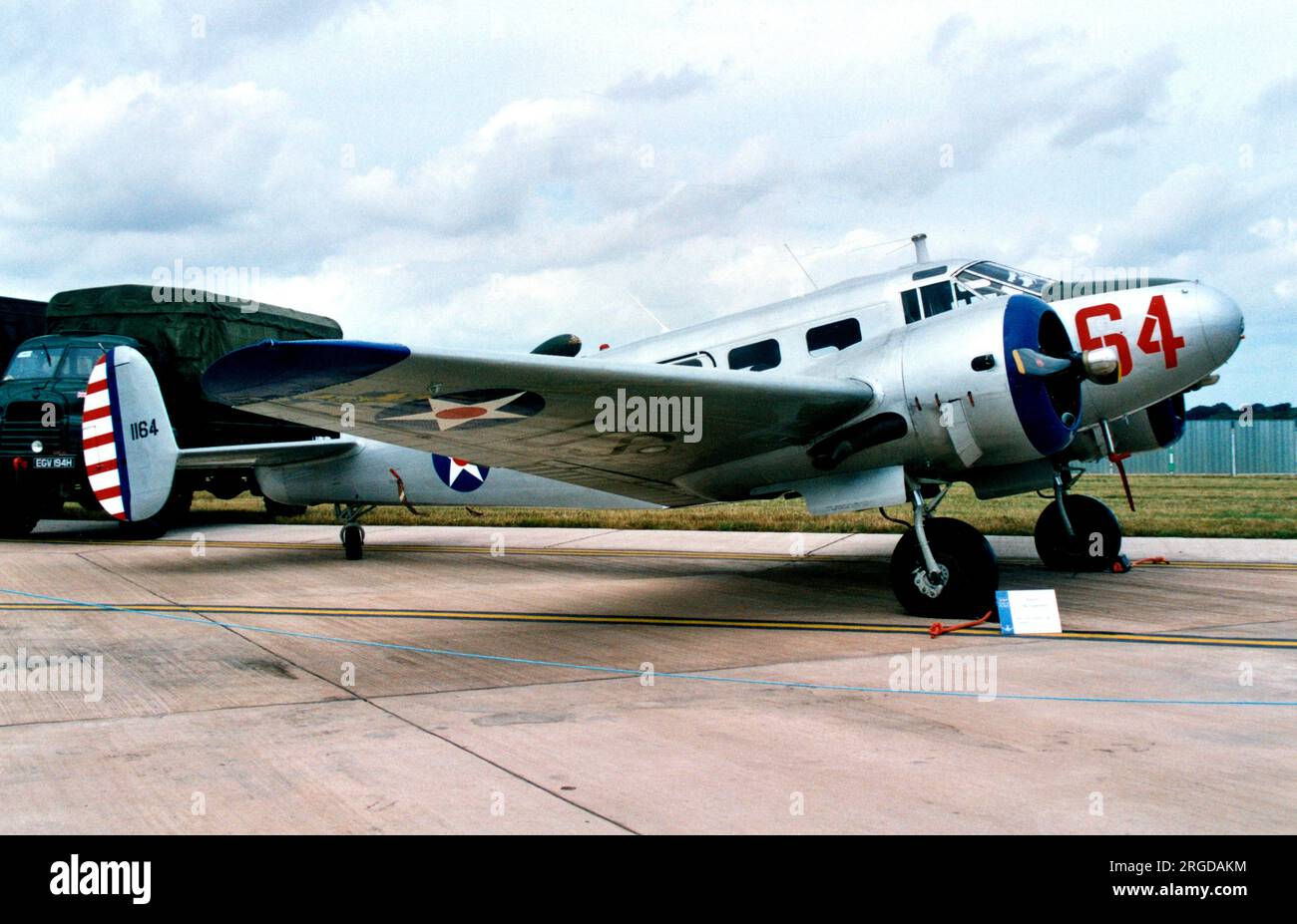 Buche Expeditor 3TM G-BKGL / '1164' (msn CA-164, ex RCAF 5193) Stockfoto