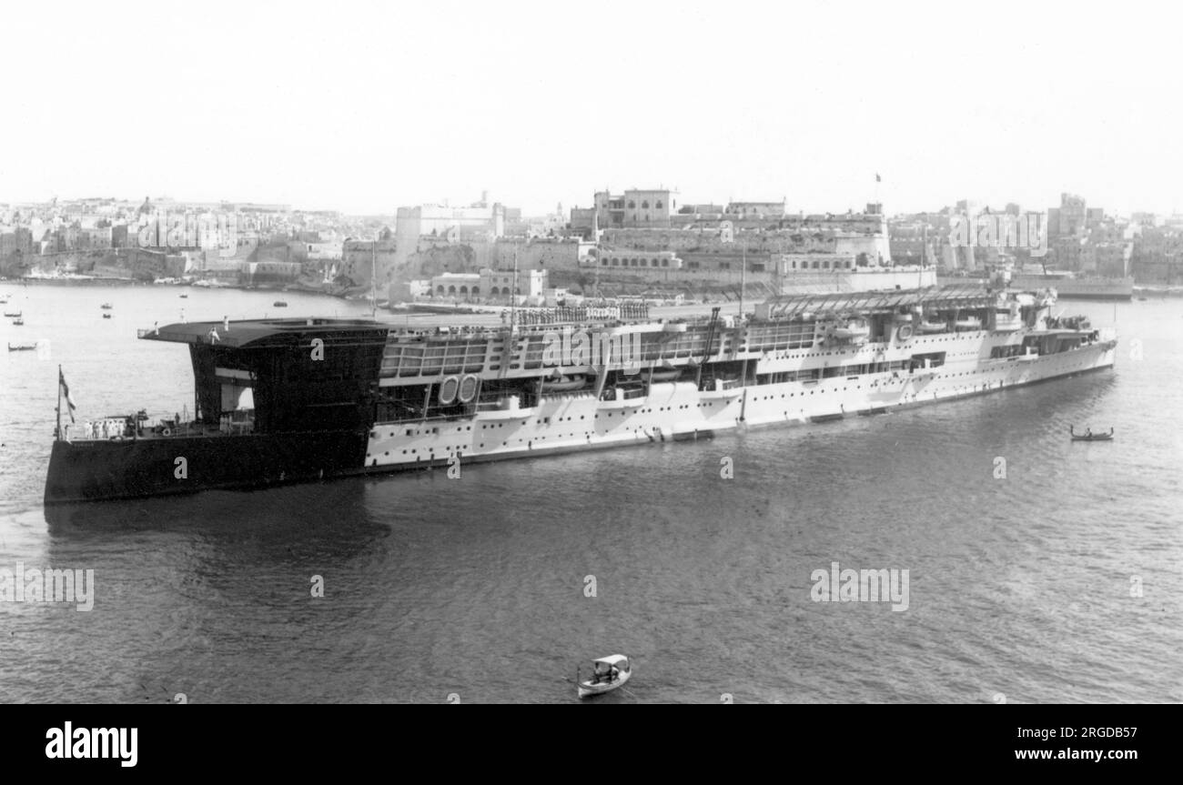 HMS Furious 47 Flugzeugträger, ein modifizierter Kampfsportler der