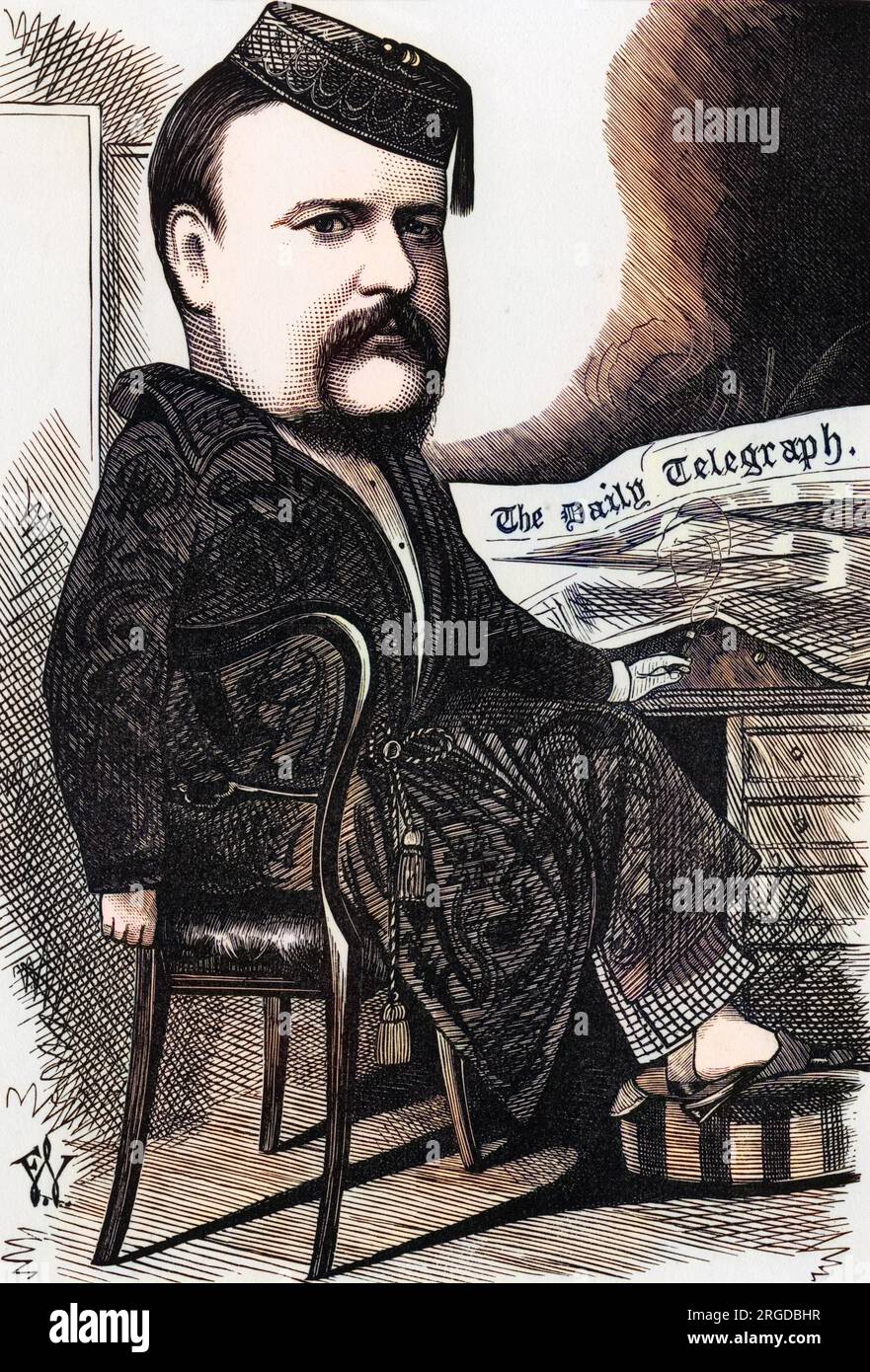 GEORGE AUGUSTUS SALA Journalist und Schriftsteller Stockfoto