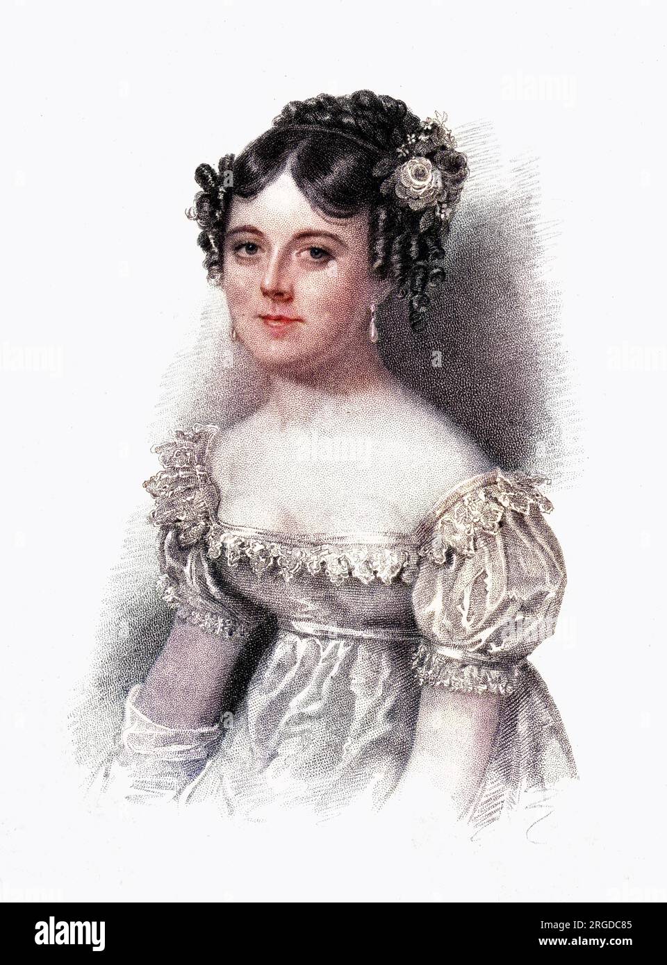 LOUISA SHARPE (1798 - 1843), Künstlerin. Stockfoto
