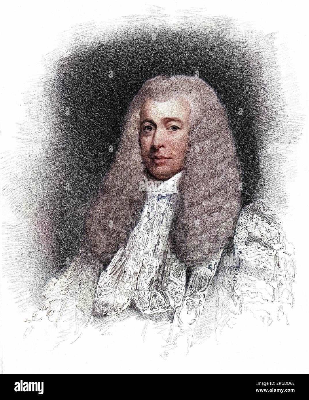 CHARLES ABBOTT, erster Baron TENTERDEN Anwalt, Lord Chief Justice Stockfoto