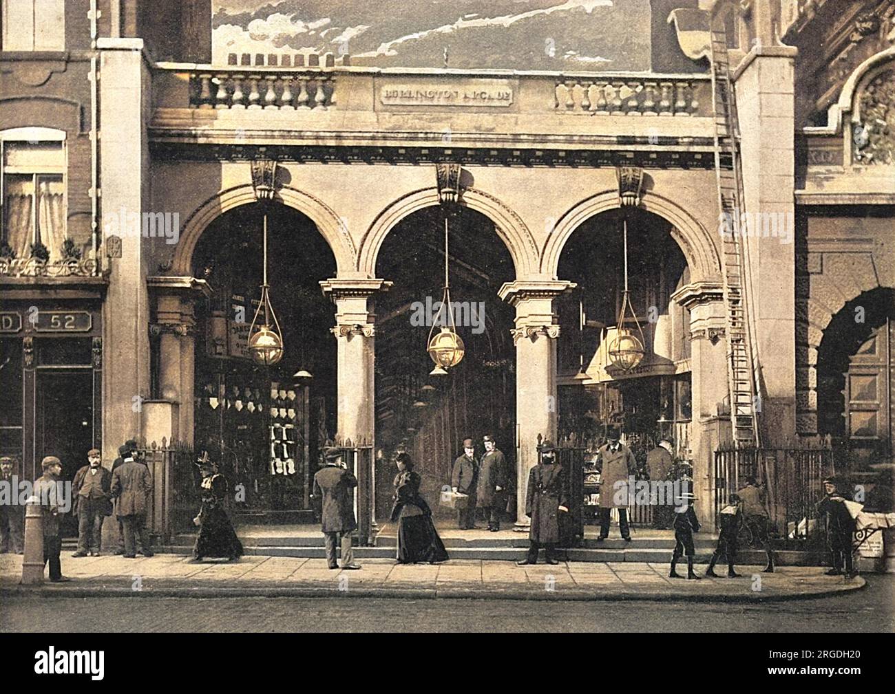 Der Eingang von Piccadilly. Stockfoto