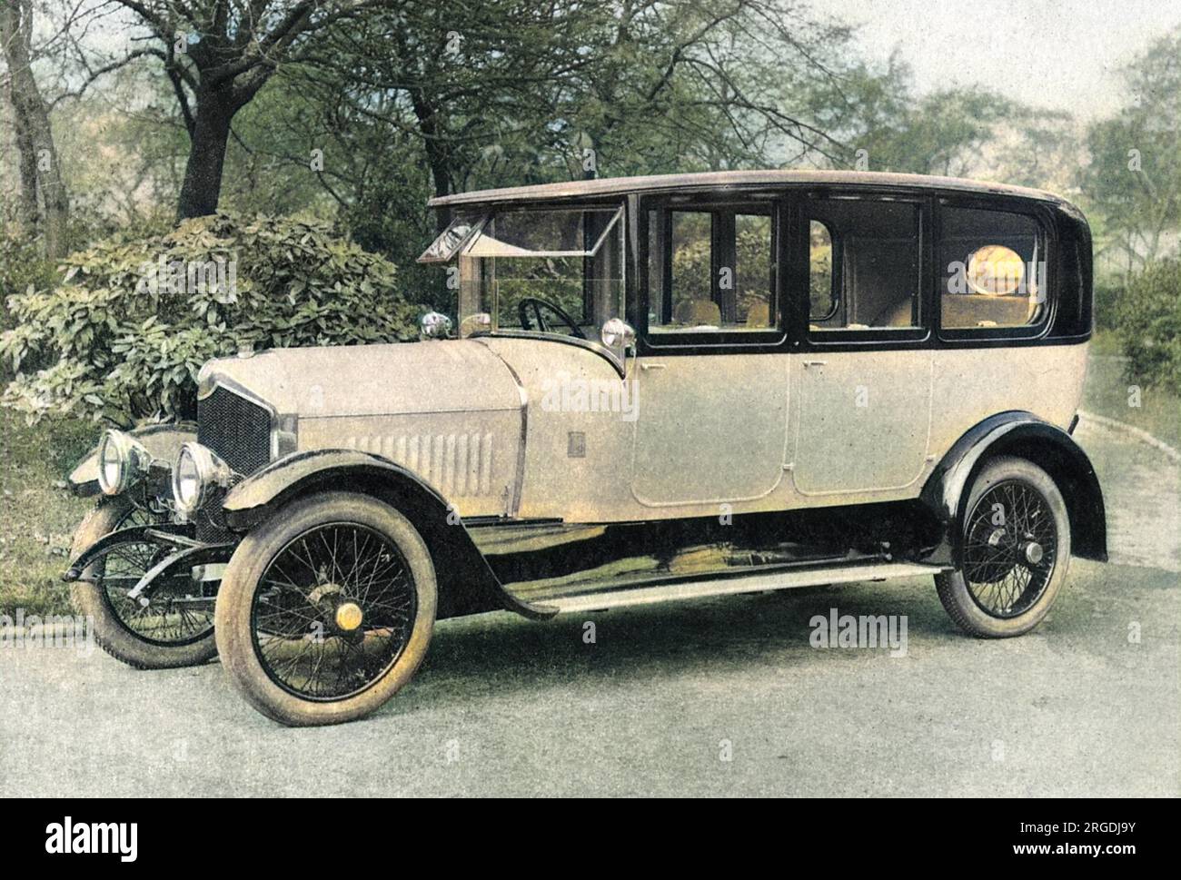 Ein Crossley Buxton-Limousine. Stockfoto