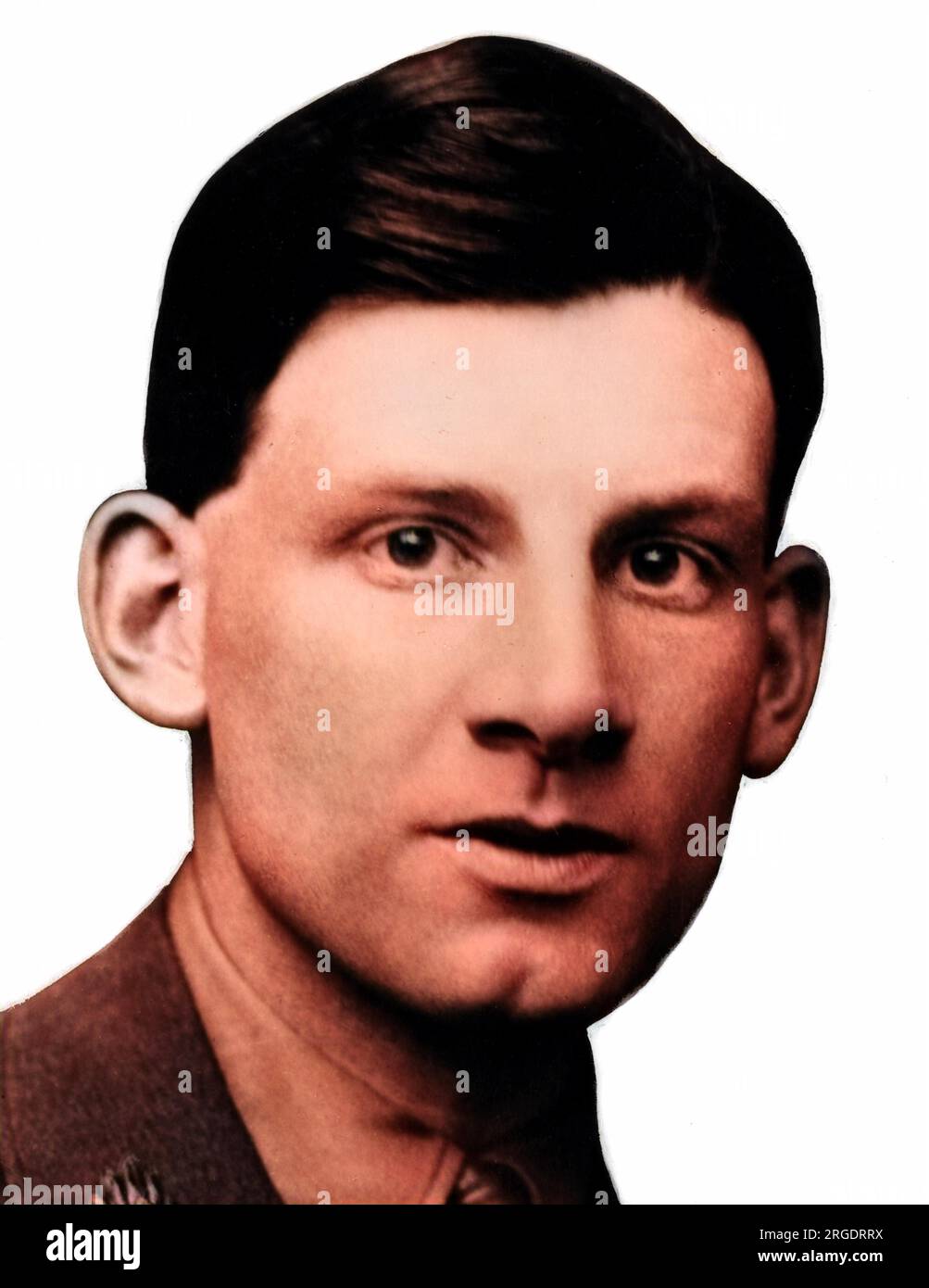 Siegfried Sassoon (1886-1967) - ein englischer Dichter, Autor und Soldat. Er wurde an der Westfront für Tapferkeit dekoriert und wurde einer der führenden Dichter des Ersten Weltkriegs. Stockfoto