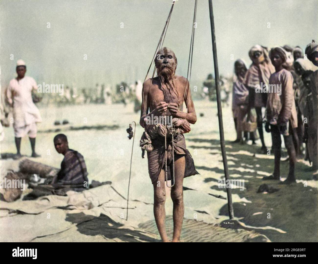 Fakir, Indien Stockfoto