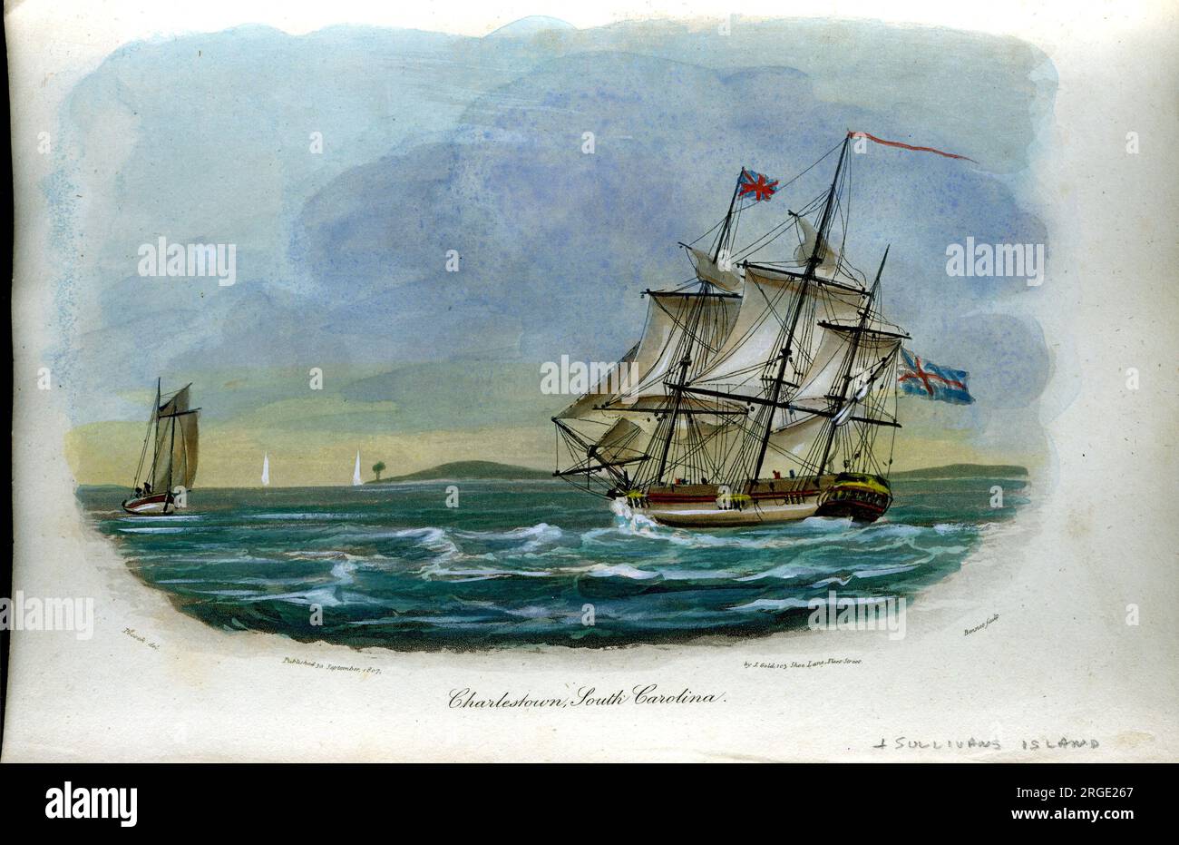 Charlestown, North Carolina Stockfoto