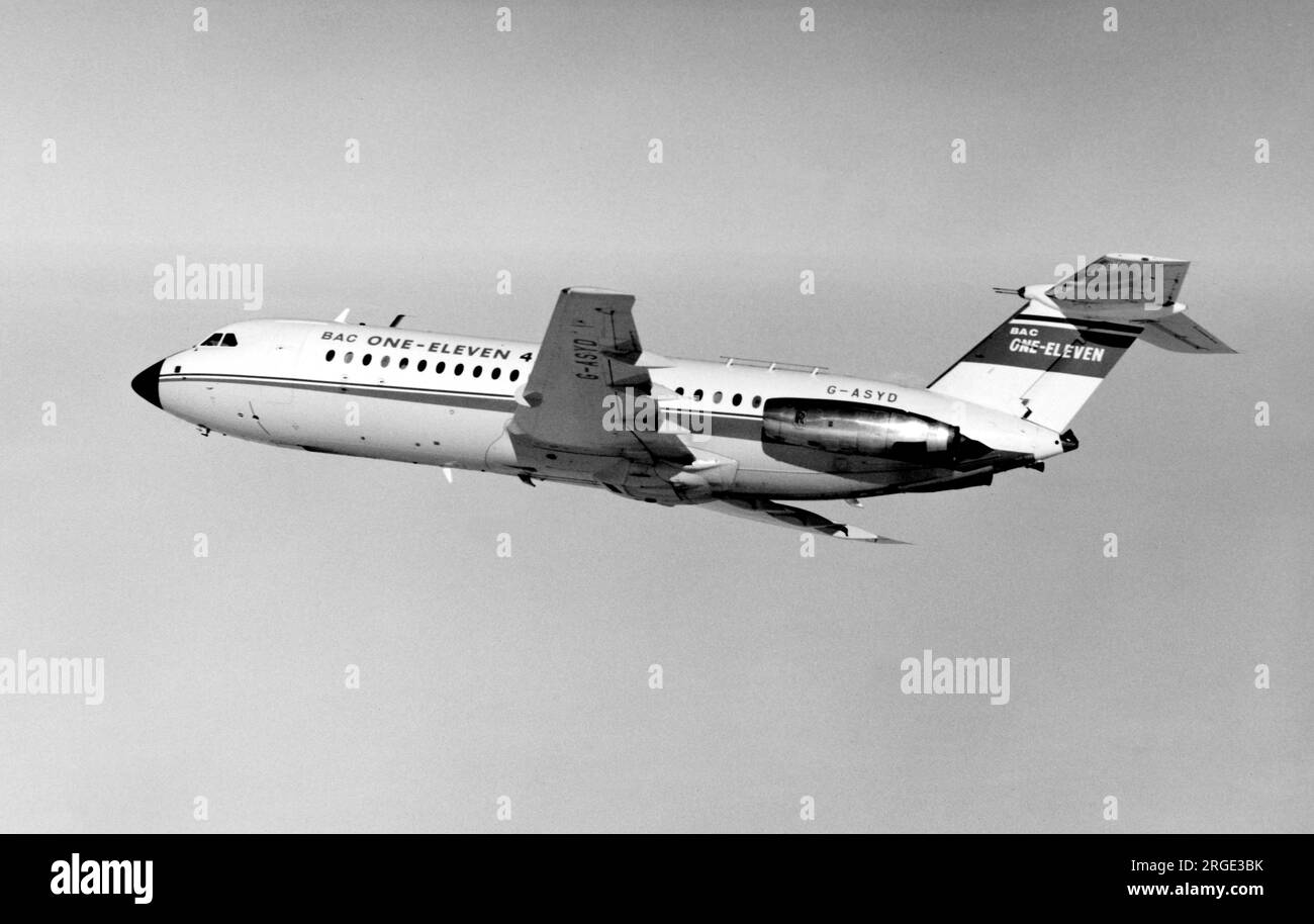 BAC One-Eleven 475 G-ASYD (msn 053) Stockfoto