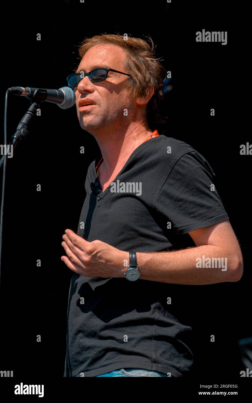 Simon Fowler - Ocean Colour Scene, V2009, Hylands Park, Chelmsford, Essex, Großbritannien - 23. August 2009 Stockfoto