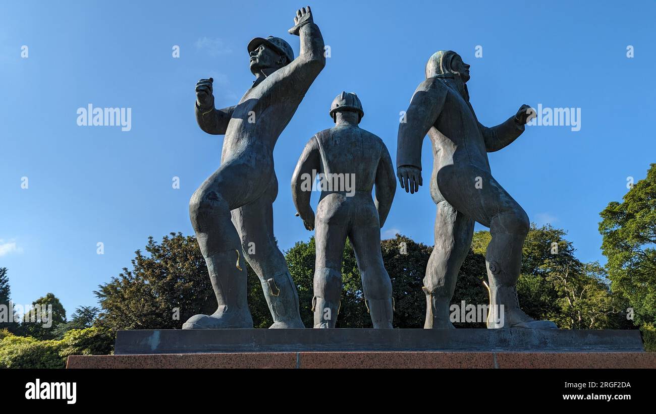Piper Alpha Memorial, Aberdeen Stockfoto