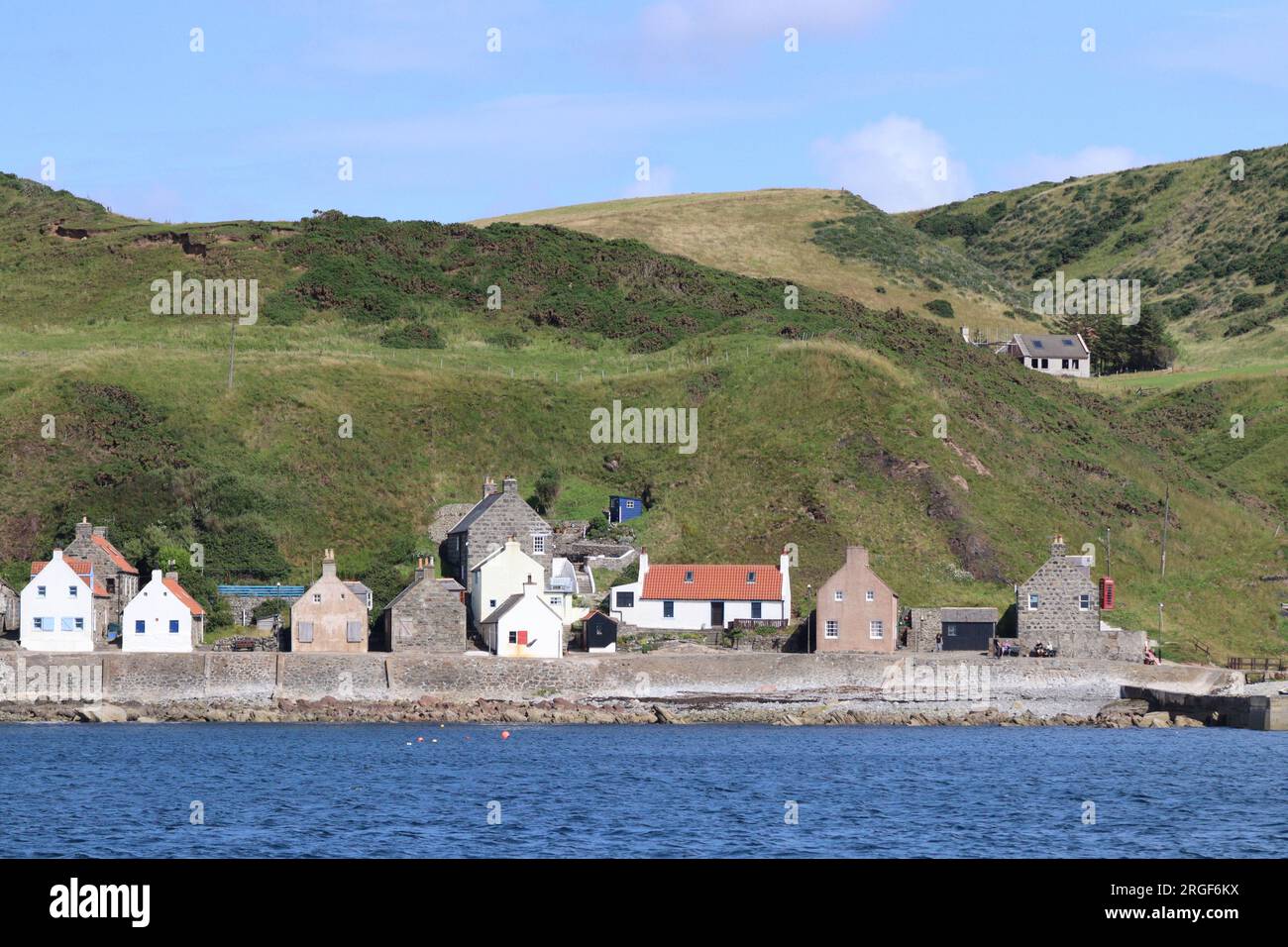 Crovie, Aberdeenshire, Schottland Stockfoto