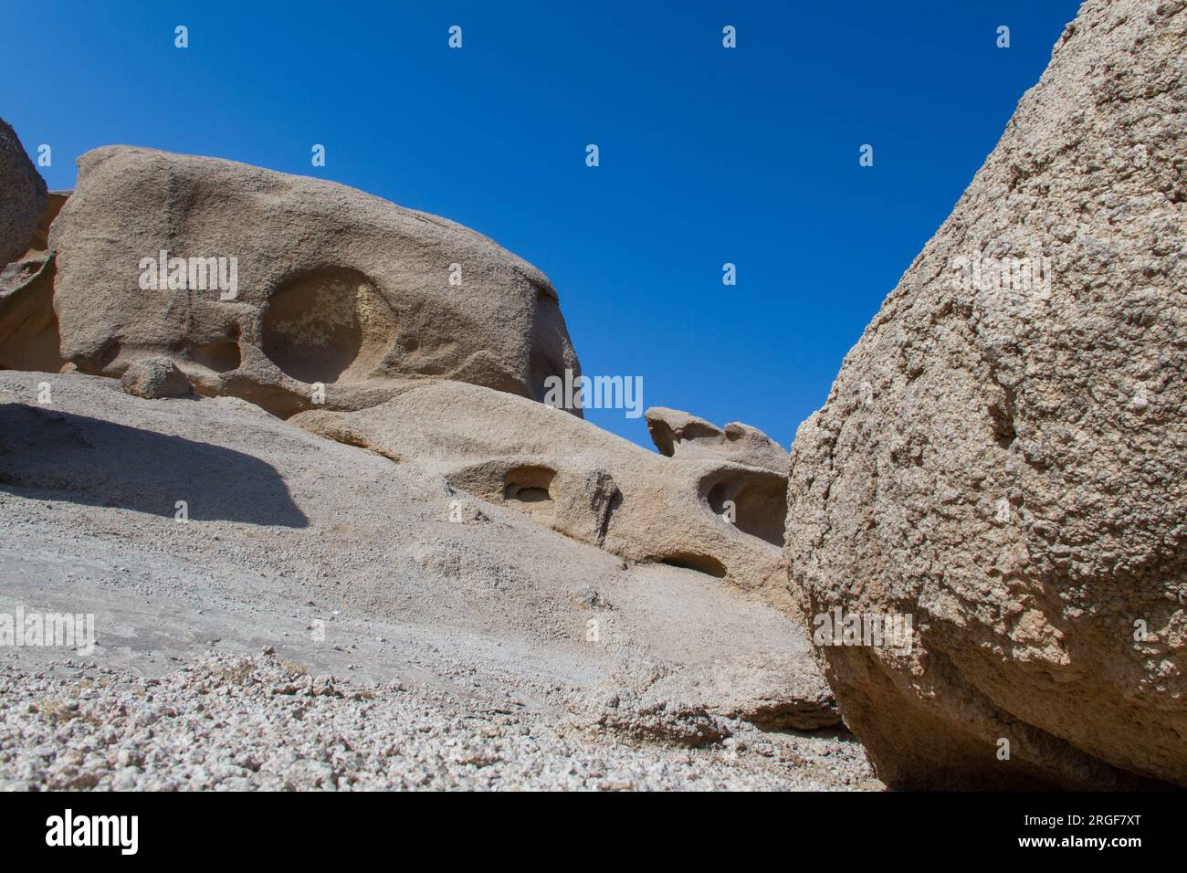Prinz ahmed Höhle - Prinz ahmed Höhle Steine Formen in al Rwaidah Stadt in al qwaiaiah gonernrate westlich von riad 240 km in Saudi-Arabien Stockfoto