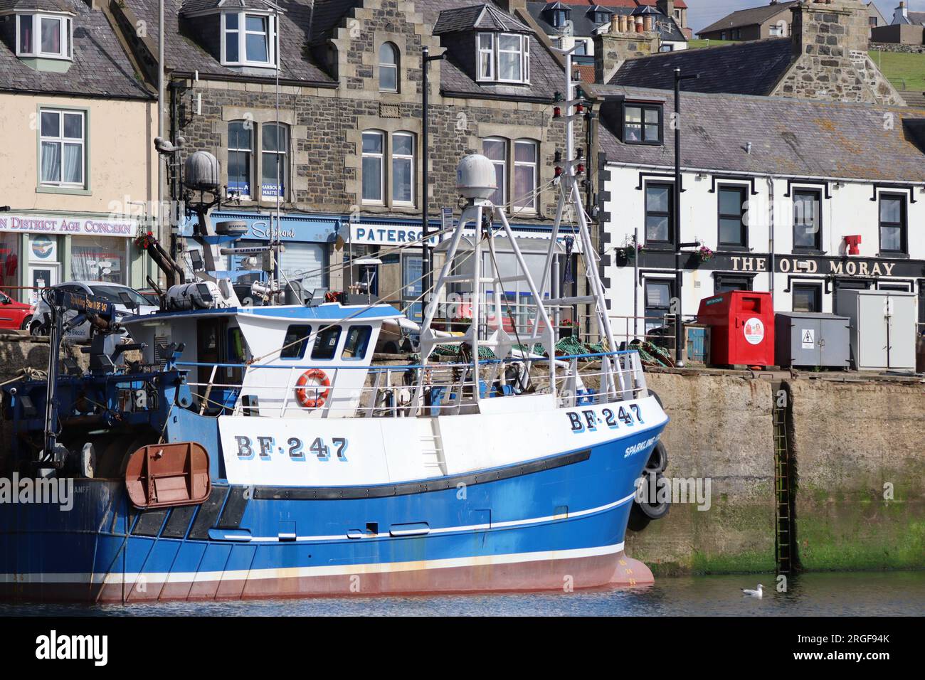 Macduff Hafen, Aberdeenshire, Schottland Stockfoto