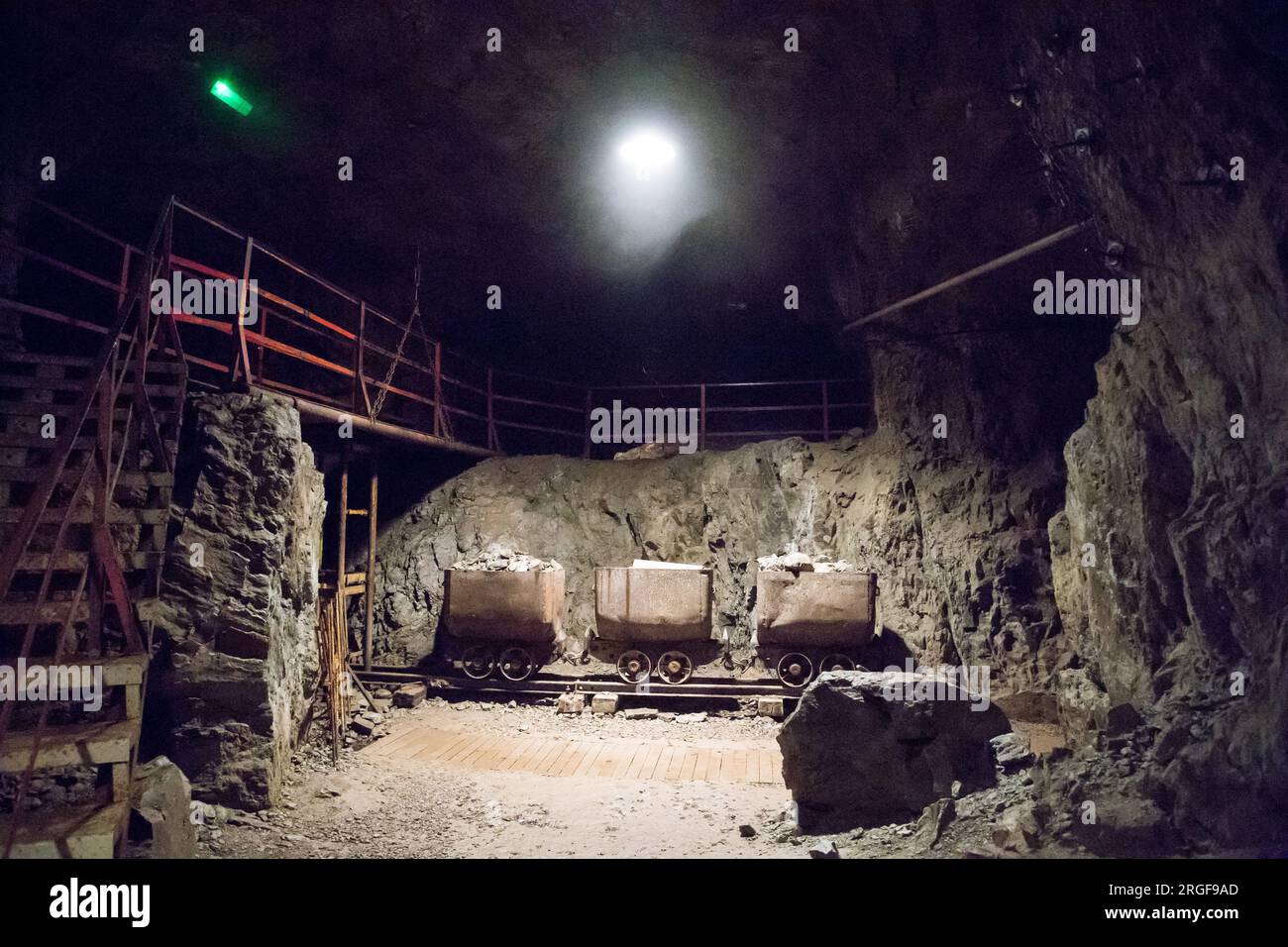 Komplex Osowka des Projekts Riese in Gluszyca, Polen. Im Jahr 1943 ...