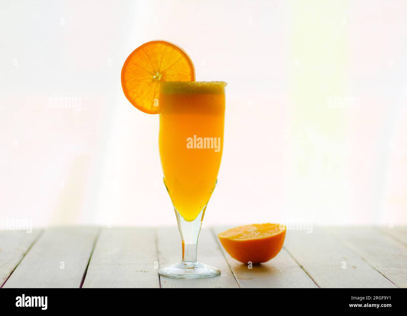 Orangensaft Stockfoto