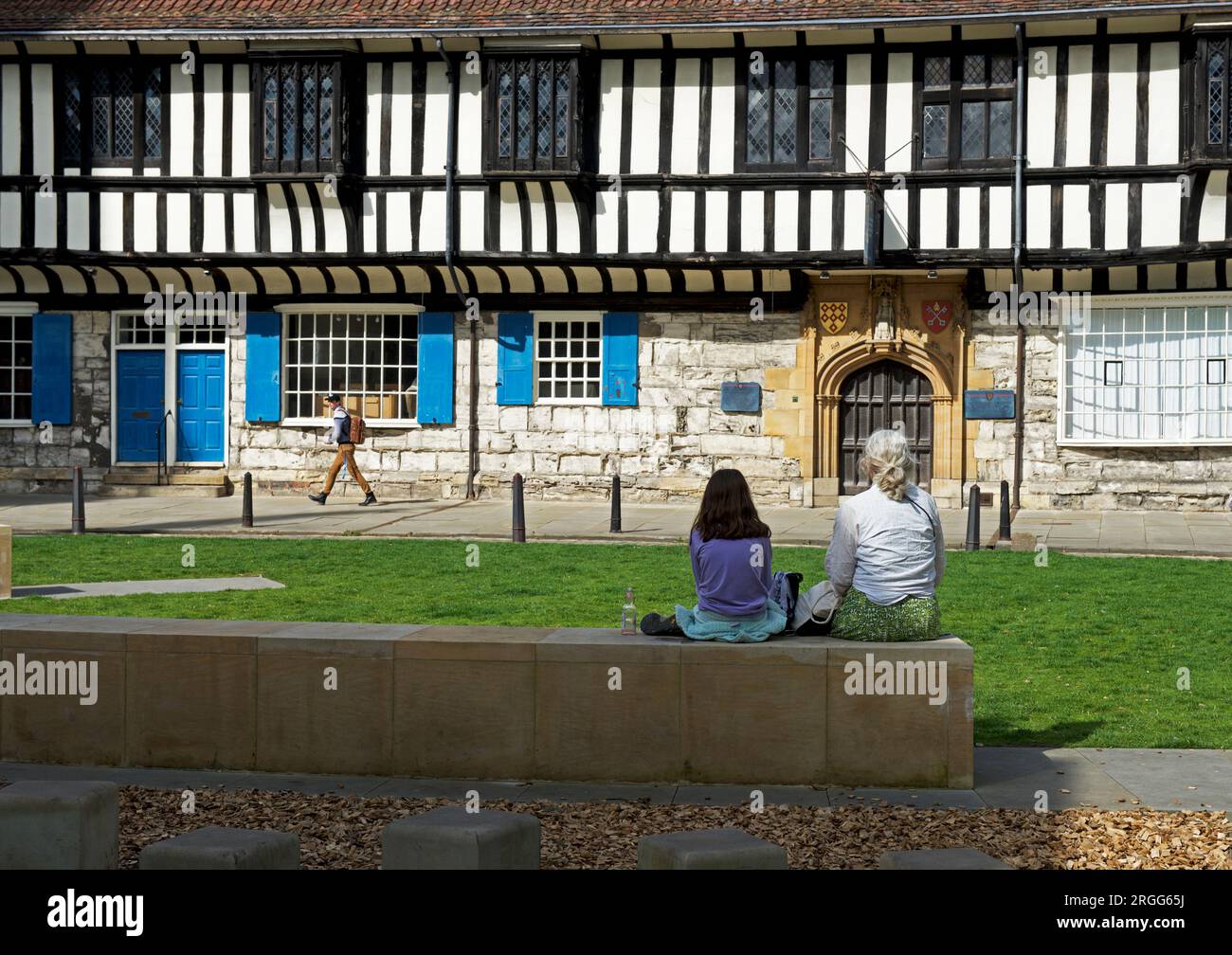St William's College, York, North Yorkshire, England, Großbritannien Stockfoto