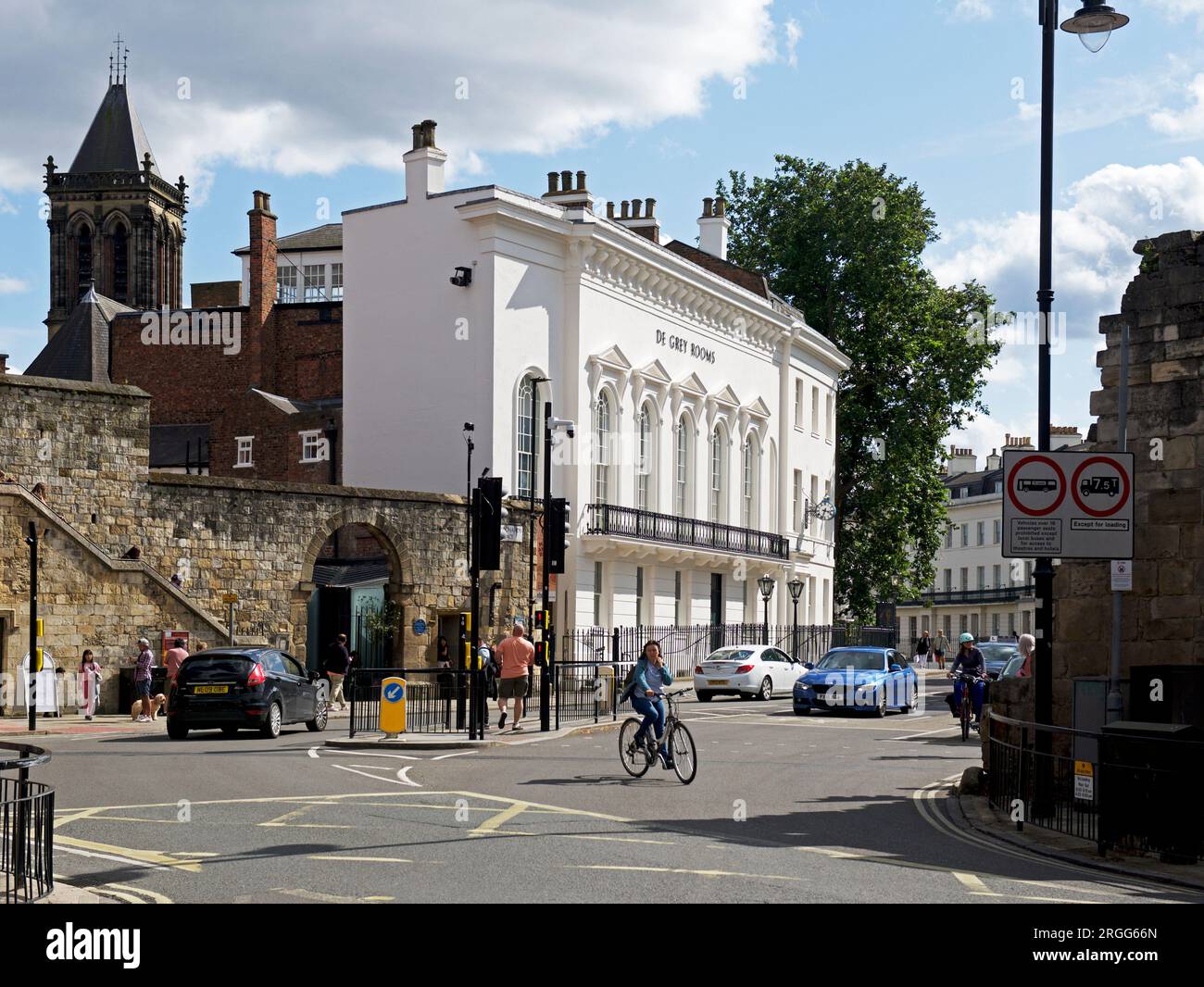 Die De Grey Rooms, St Leonard's Place, York, North Yorkshire, England, UK Stockfoto