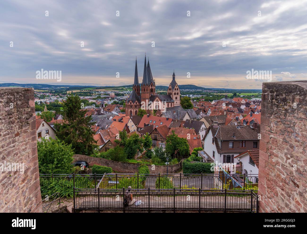 Gelnhausen, Deutschland. 09. Aug. 2023. Von der ehemaligen