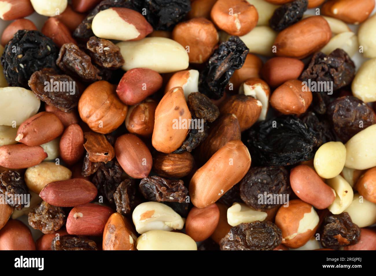 Frucht-Nuss-Mischung Stockfoto