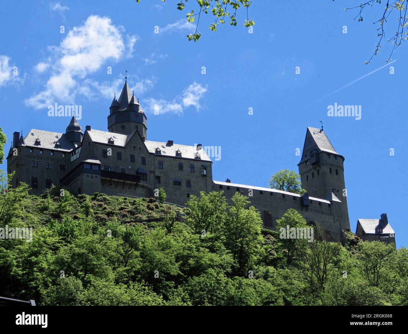 Schloss altena deutschland mit der weltweit ersten Jugendherberge von richard schirrmann Stockfoto