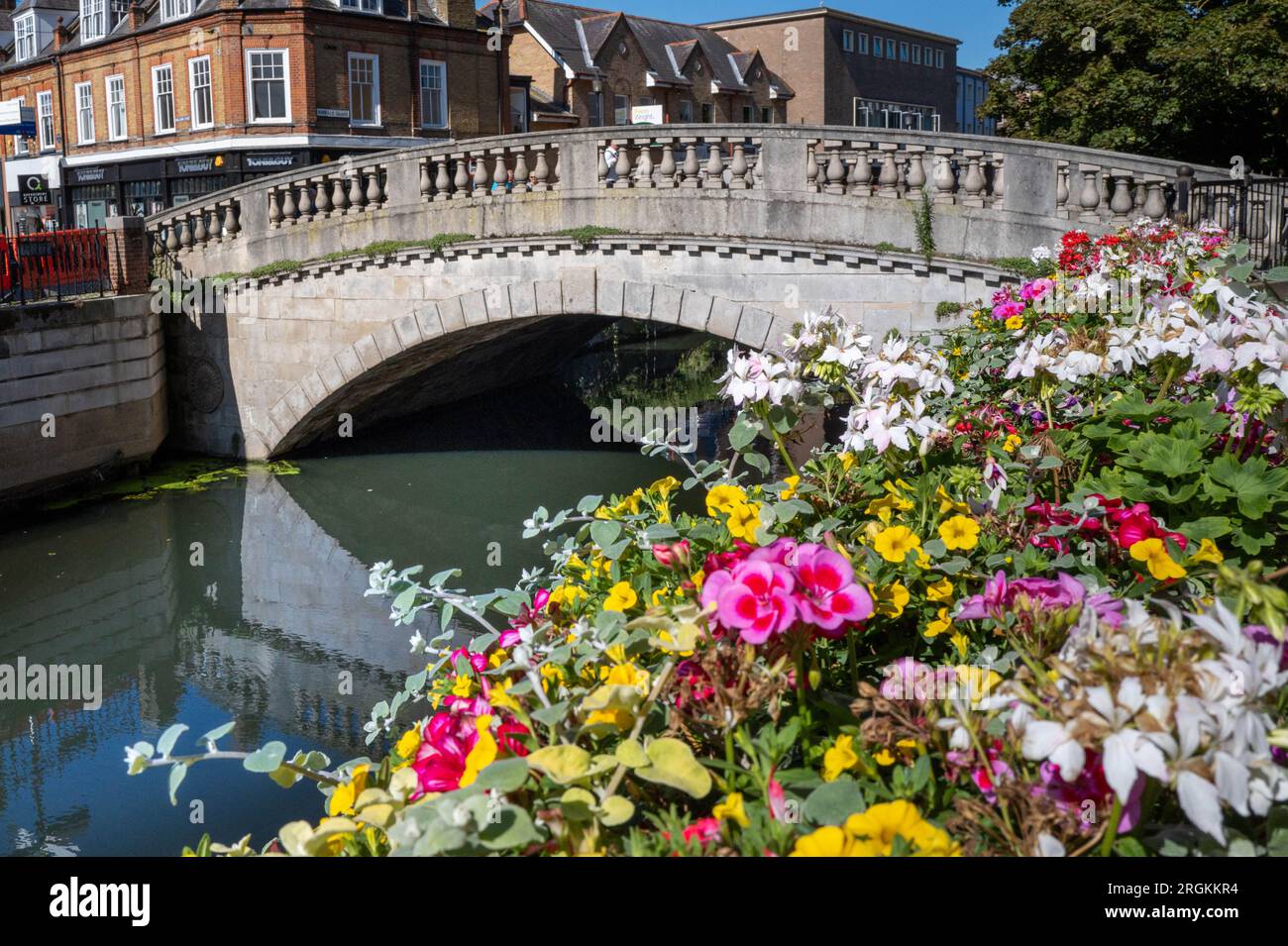 Die Steinbrücke Stockfoto