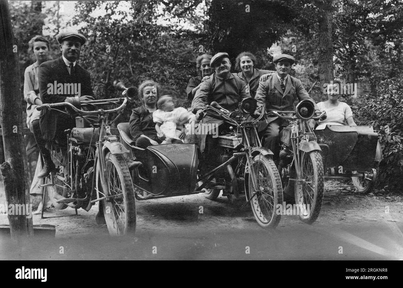 Beiwagen della Ferrera (Annui 20) Stockfoto