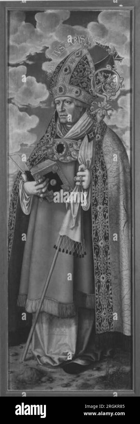 Magdalena-Altar: St. Chrysostom zwischen 1520 und 1530 / zwischen ca. 1520 und ca. 1525 von Lucas Cranach dem Ältesten Stockfoto