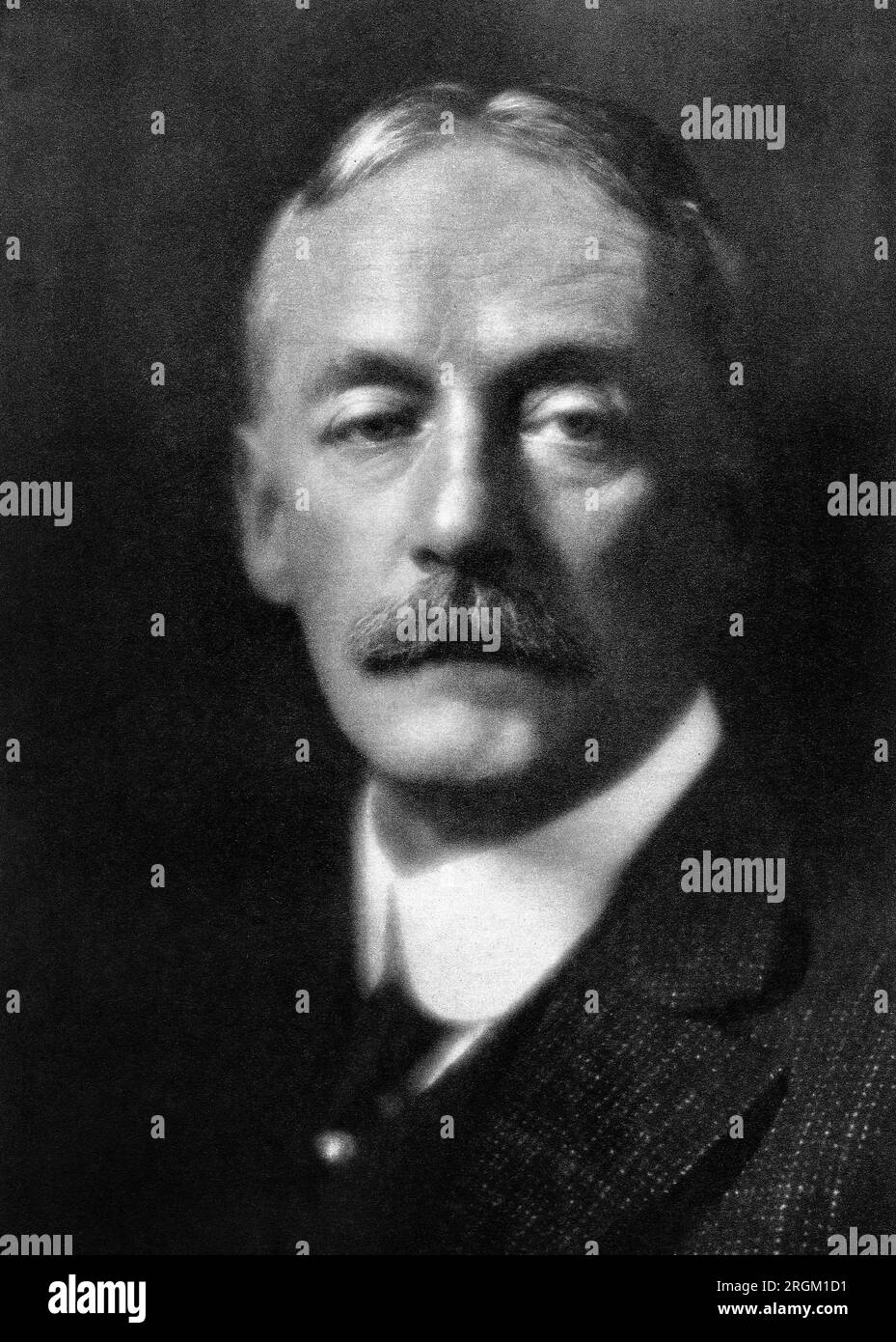 Horatio W. Parker (1863-1919), American Composer, Organist and Teacher, Head and Shoulders Portrait, Pirie MacDonald, 1916 Stockfoto