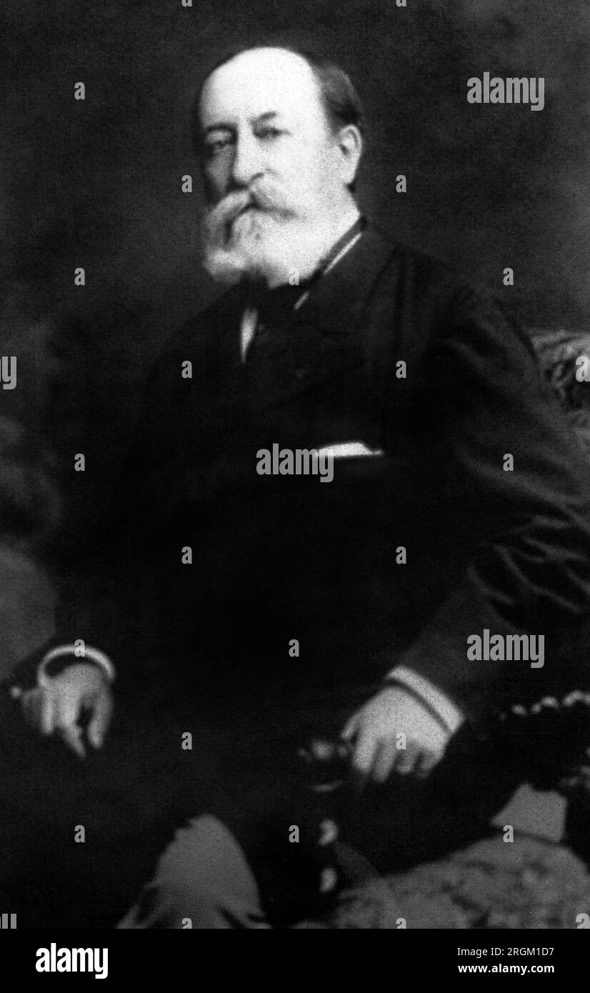 Charles-Camille Saint-Saens (1835-1921), französischer Komponist, Portrait, Pierre Petit, 1900 Stockfoto