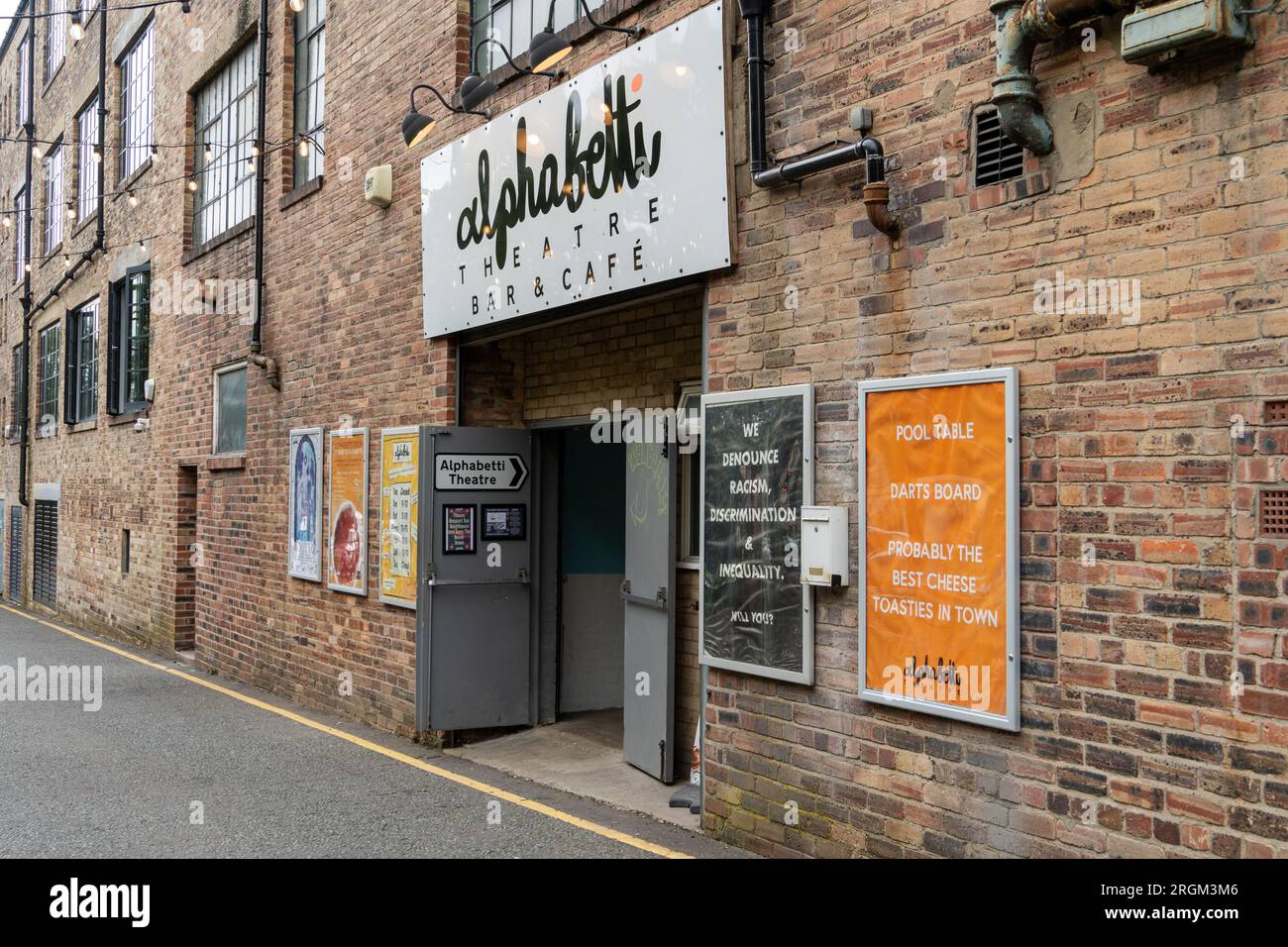 Alphabetti Theatre in Newcastle upon Tyne, Großbritannien, The Fringe Theatre of the Year in the Stage Awards 2023. Stockfoto