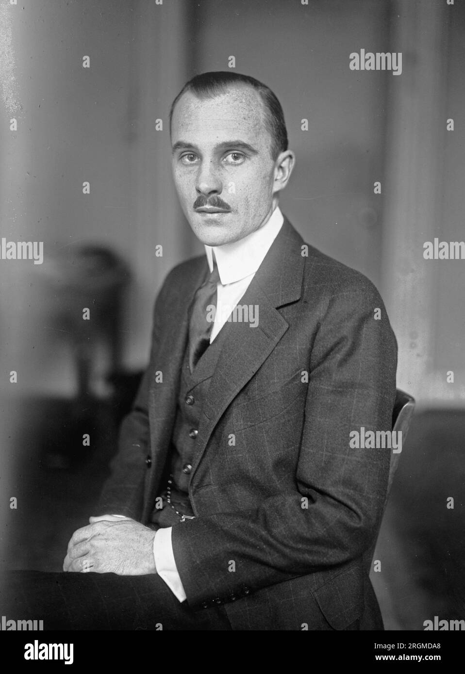 Porträt von Lew Wallace ca. 1922 Stockfoto