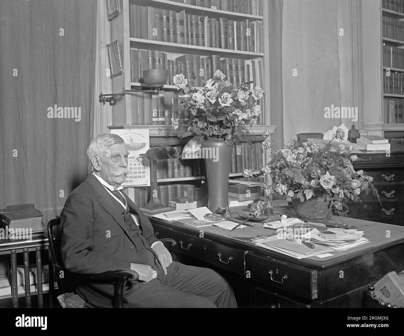 Richter Oliver Wendell Holmes zum 85. Geburtstag ca. 1926 Stockfoto