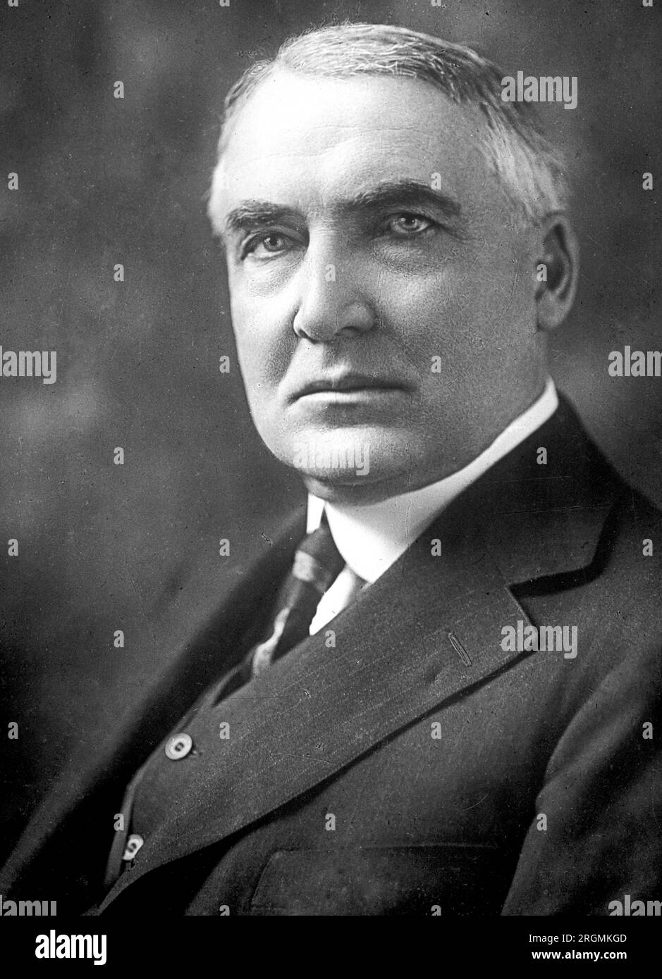 Warren G. Harding, offizielles Bild ca. 1920 Stockfoto