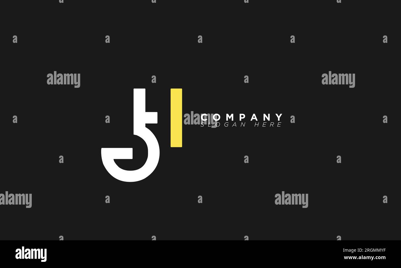 GH Alphabet Buchstaben Initialen Monogramm Logo Stock Vektor
