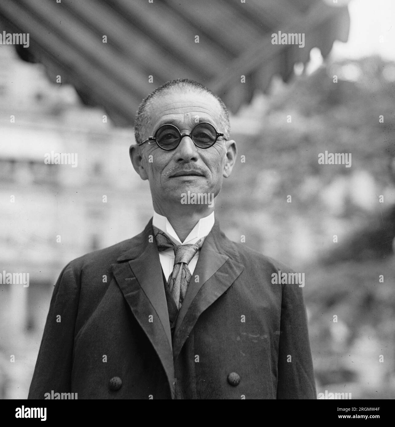 Dr. Rikitaro Fujisawa Ca. 1922 Stockfoto