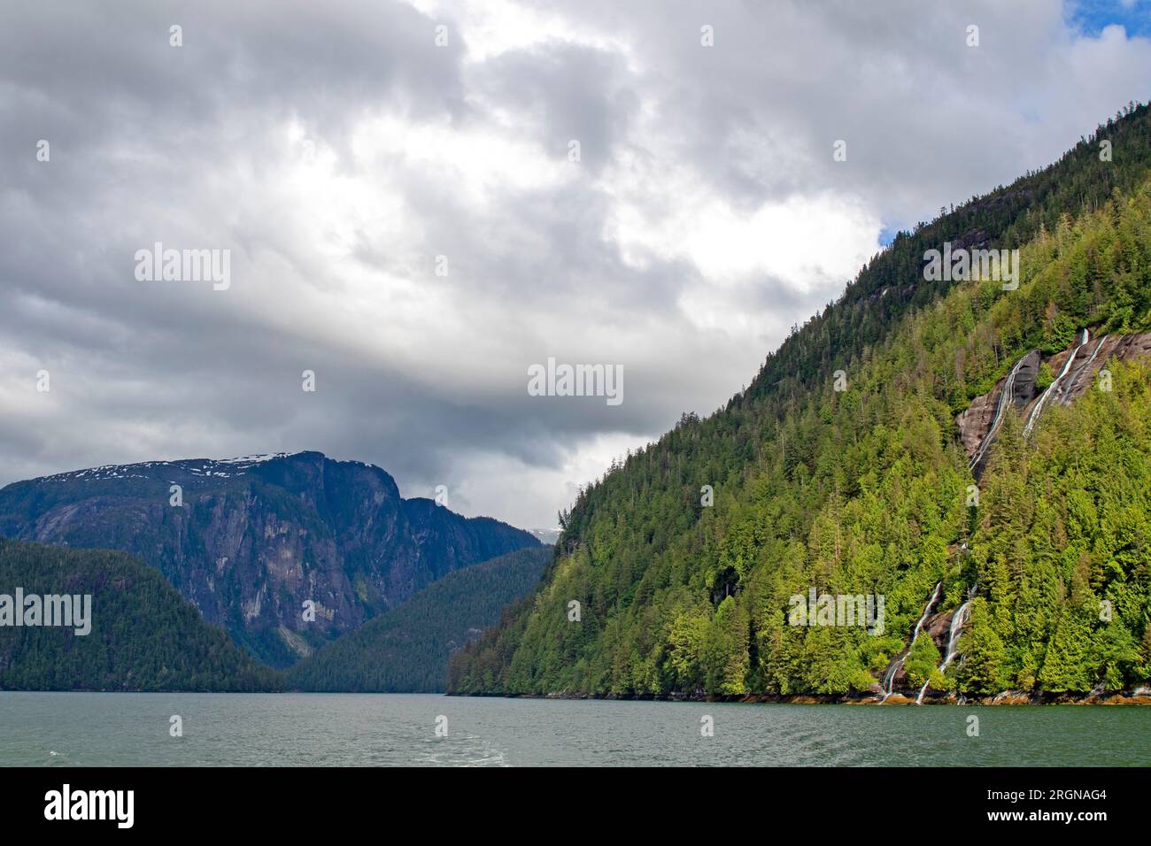 Rudyerd Bay, Misty Fjords National Monument Stockfoto