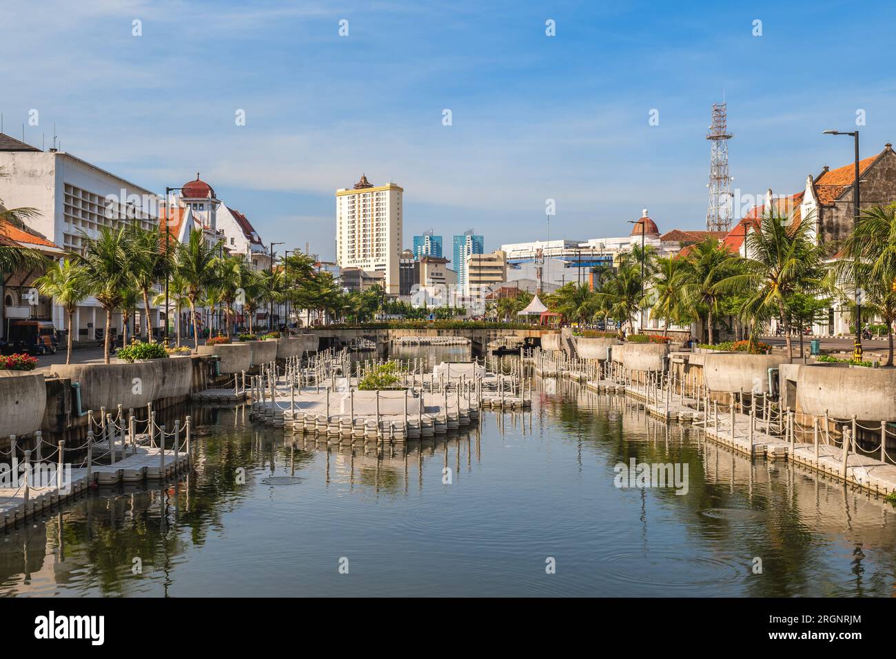 Kota Tua, Altstadt von Jakarta, die ursprüngliche Innenstadt von Jakarta, Indonesien. Stockfoto