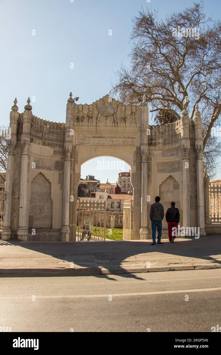 Beispiel einer osmanischen Gate-Architektur Stockfoto